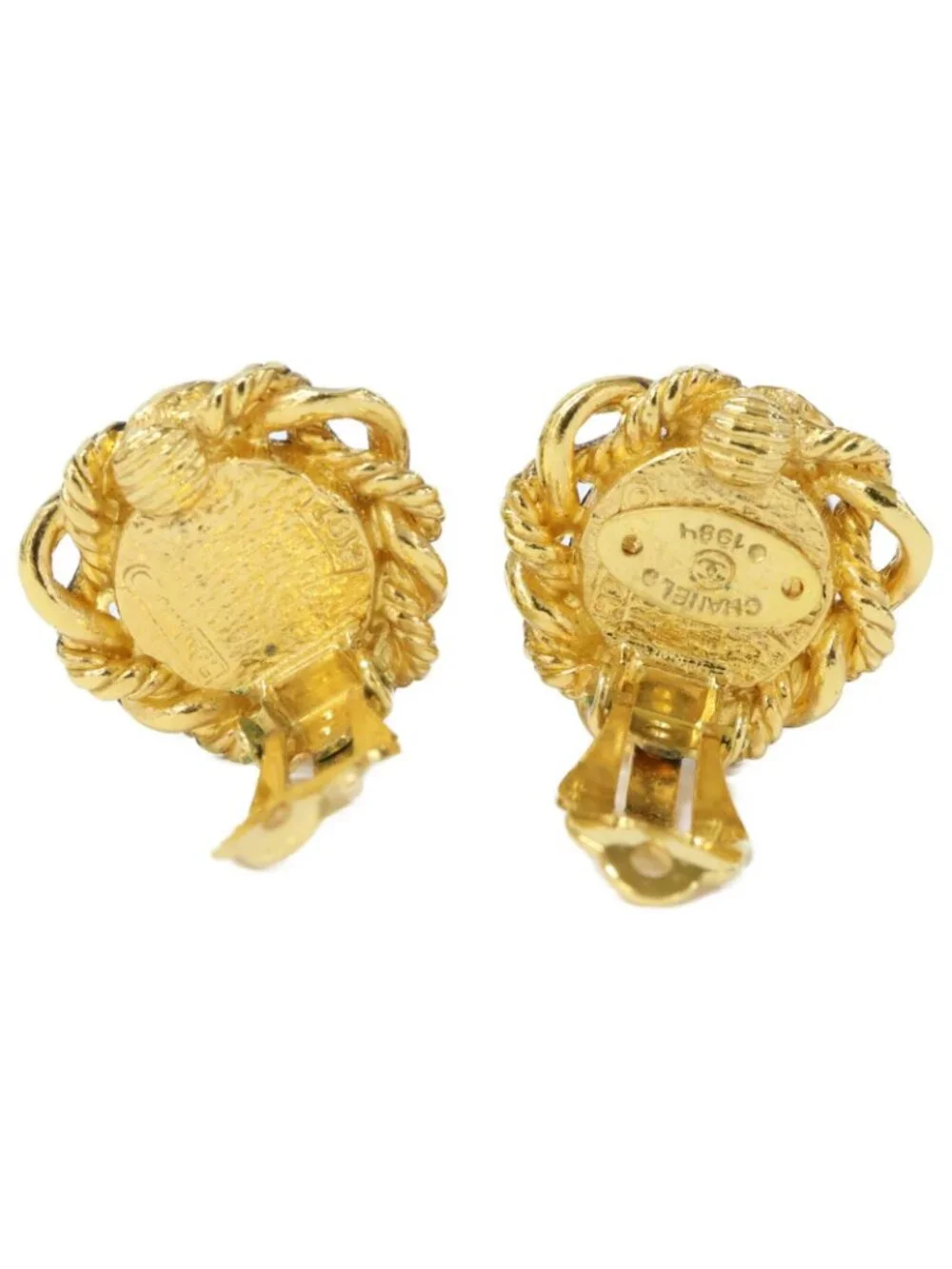 Chanel Pearl Round Earring